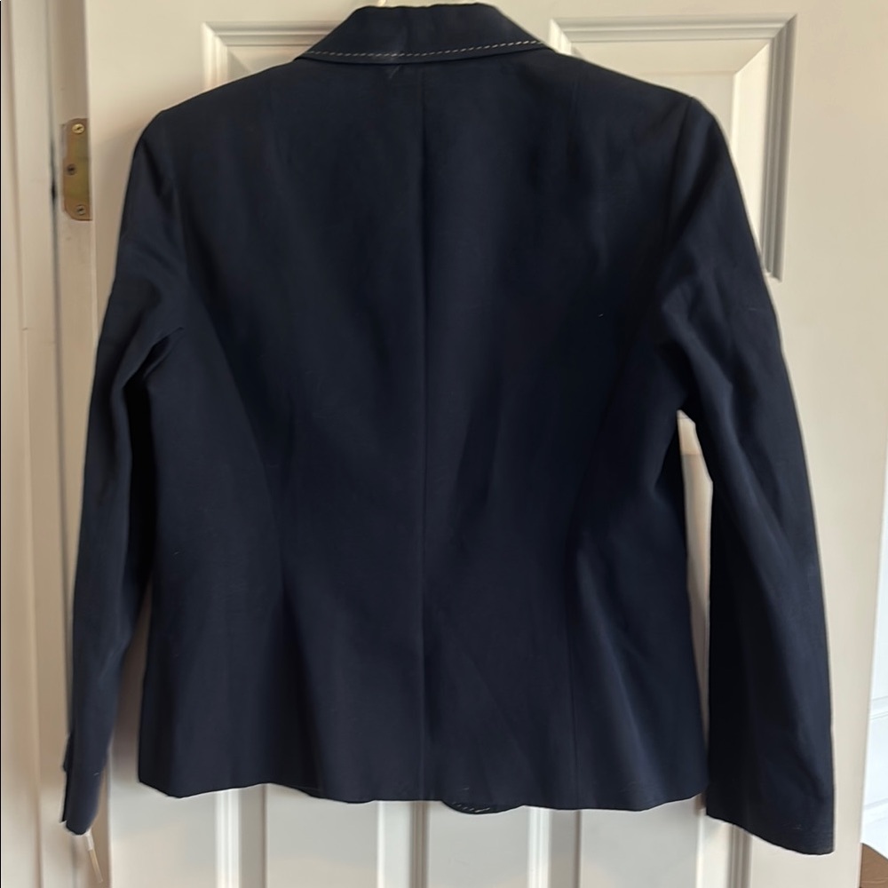 NWT Talbots Navy Blazer with Gold Buttons - Picture 5 of 8